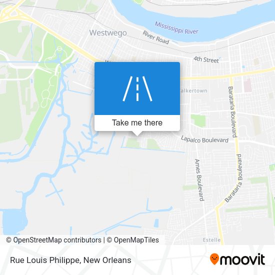 Mapa de Rue Louis Philippe