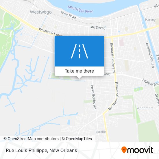 Rue Louis Phillippe map