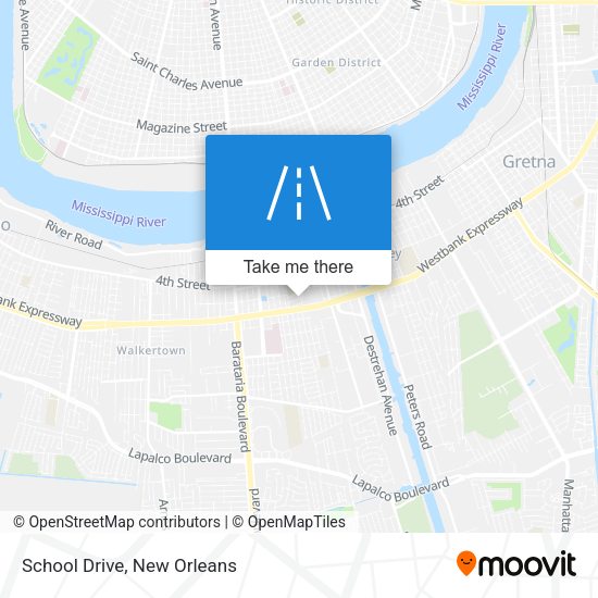 Mapa de School Drive