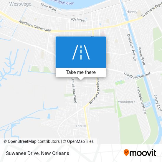 Mapa de Suwanee Drive