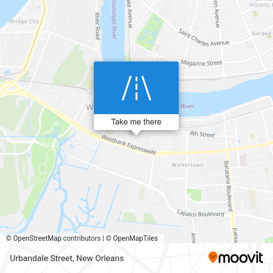 Mapa de Urbandale Street