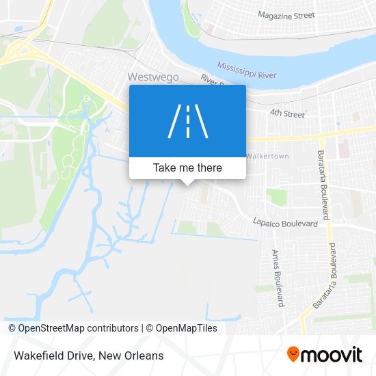Mapa de Wakefield Drive