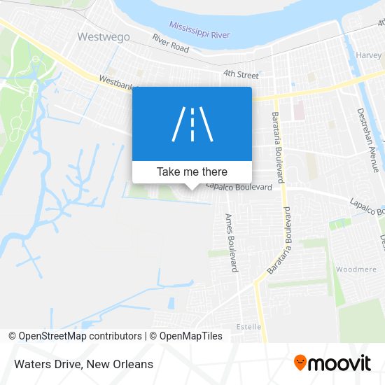Mapa de Waters Drive