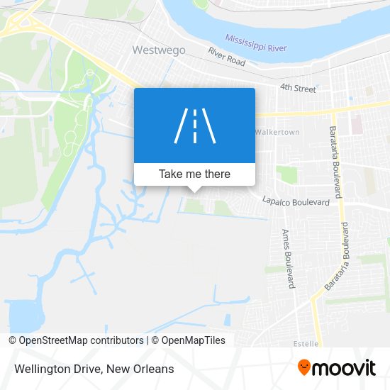 Mapa de Wellington Drive