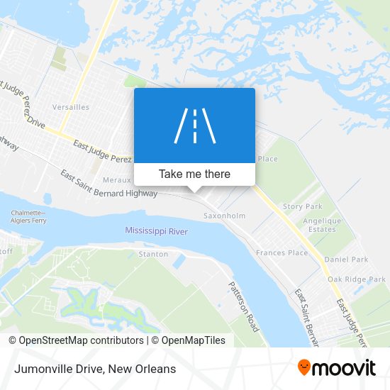 Jumonville Drive map