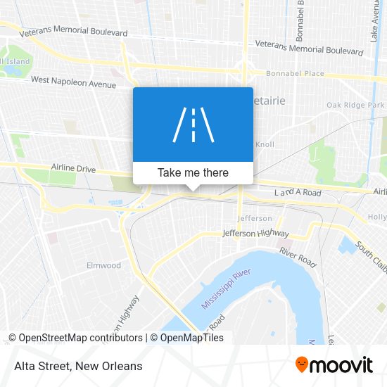 Mapa de Alta Street