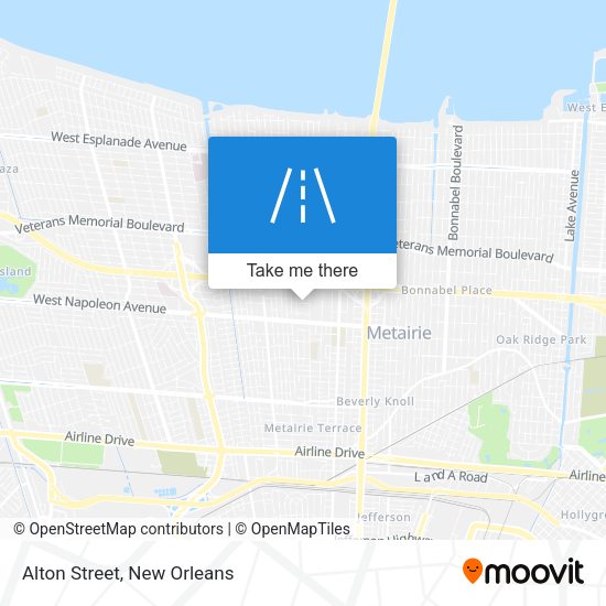 Mapa de Alton Street