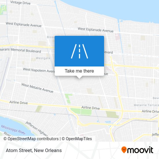 Mapa de Atom Street