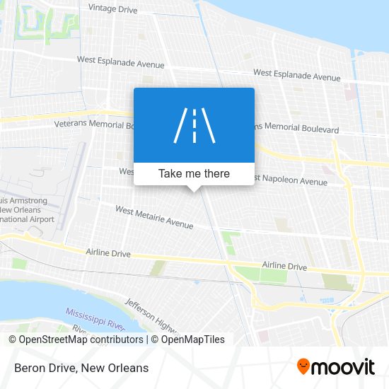 Mapa de Beron Drive