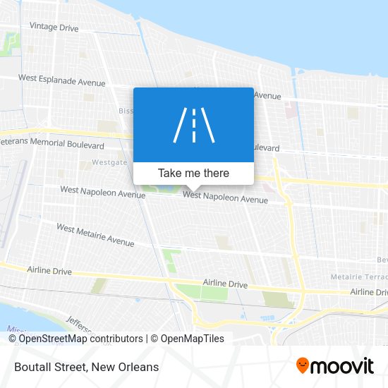 Mapa de Boutall Street