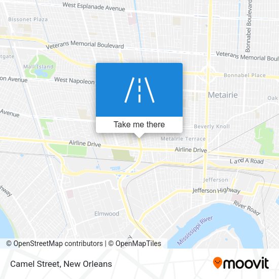 Mapa de Camel Street