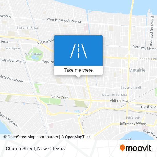 Mapa de Church Street