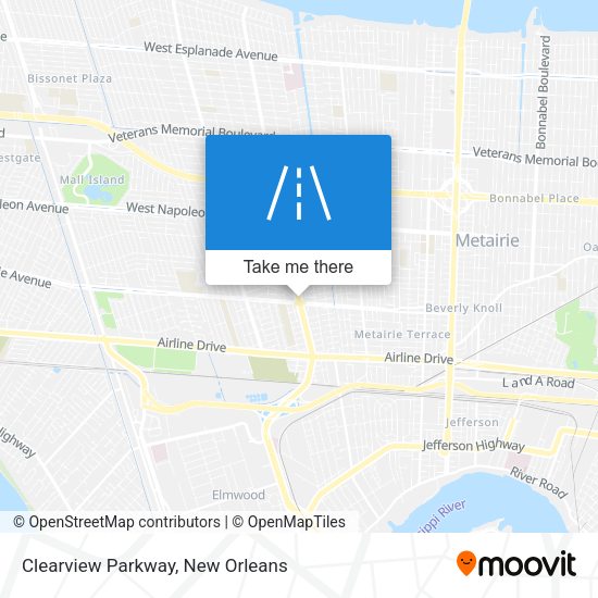 Mapa de Clearview Parkway