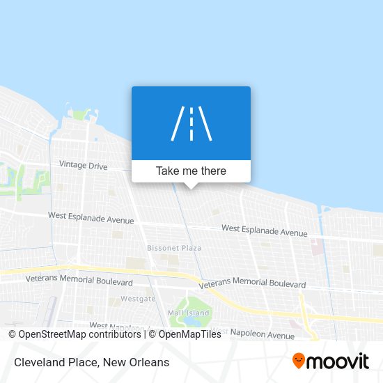 Cleveland Place map