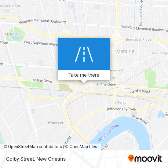Mapa de Colby Street