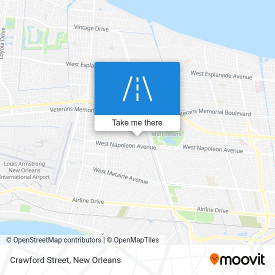 Crawford Street map