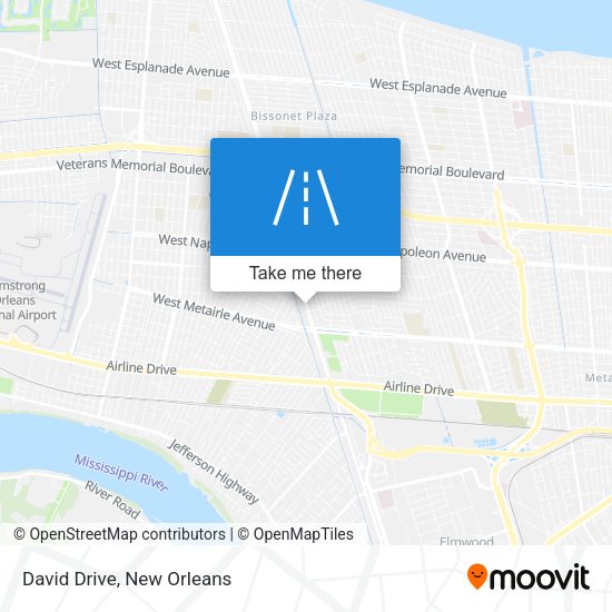 David Drive map