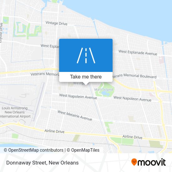 Donnaway Street map