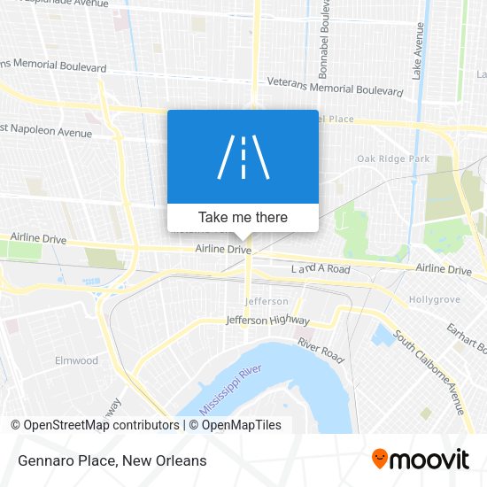 Mapa de Gennaro Place