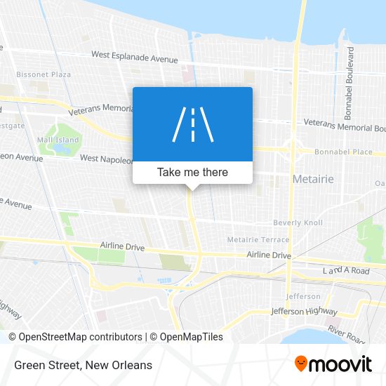 Mapa de Green Street
