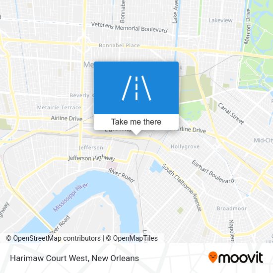 Mapa de Harimaw Court West