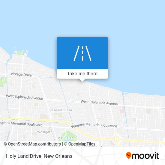Mapa de Holy Land Drive