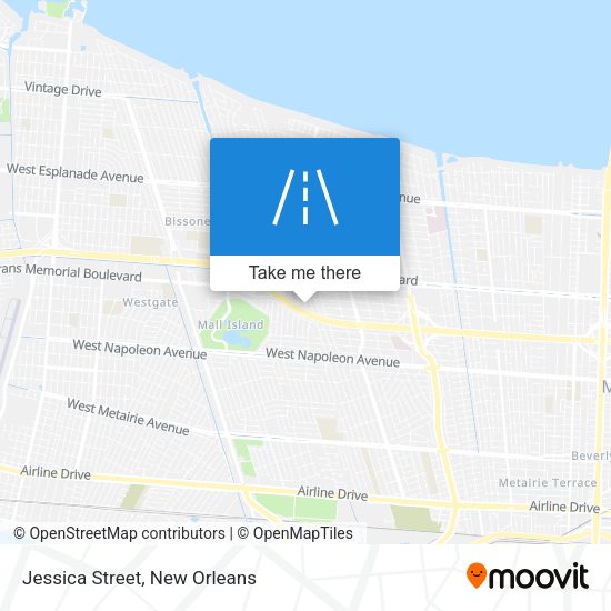 Jessica Street map