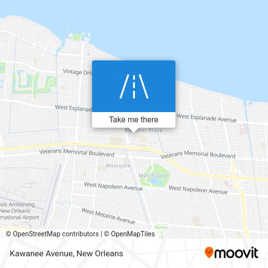 Mapa de Kawanee Avenue