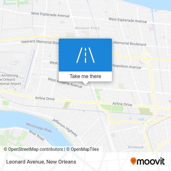Mapa de Leonard Avenue