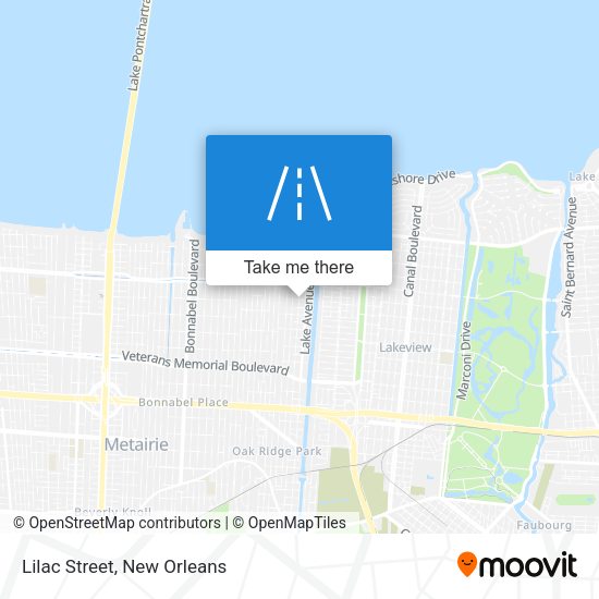 Mapa de Lilac Street