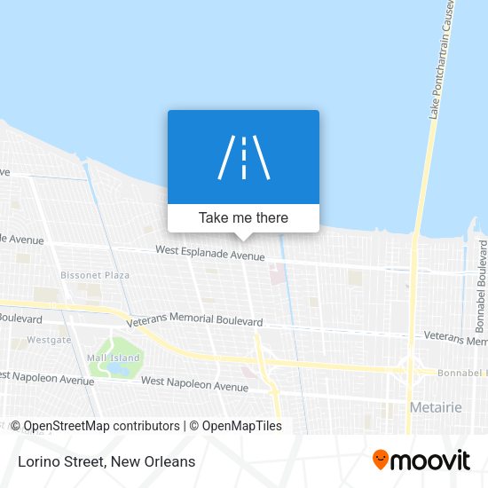 Mapa de Lorino Street
