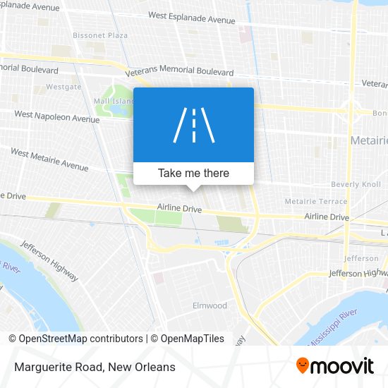 Marguerite Road map