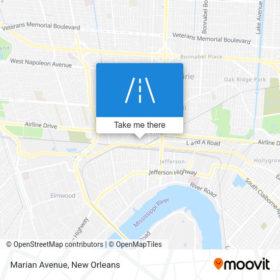 Mapa de Marian Avenue