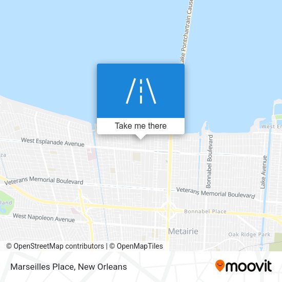 Marseilles Place map