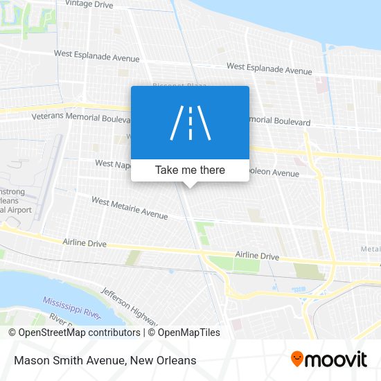 Mason Smith Avenue map