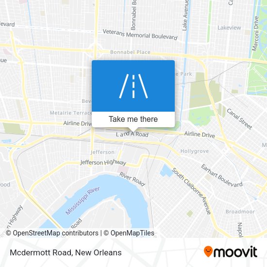 Mapa de Mcdermott Road