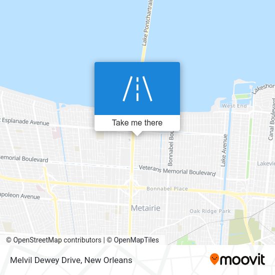 Melvil Dewey Drive map