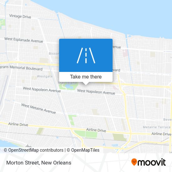 Mapa de Morton Street