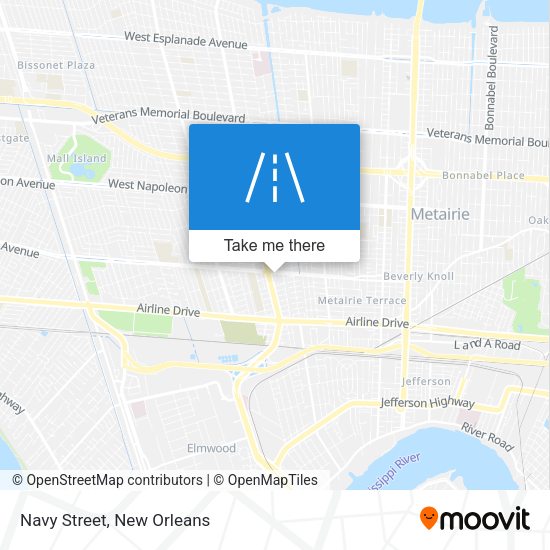 Mapa de Navy Street