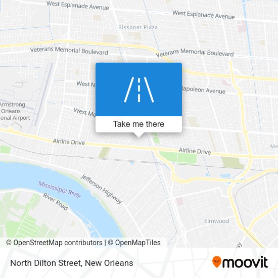 North Dilton Street map