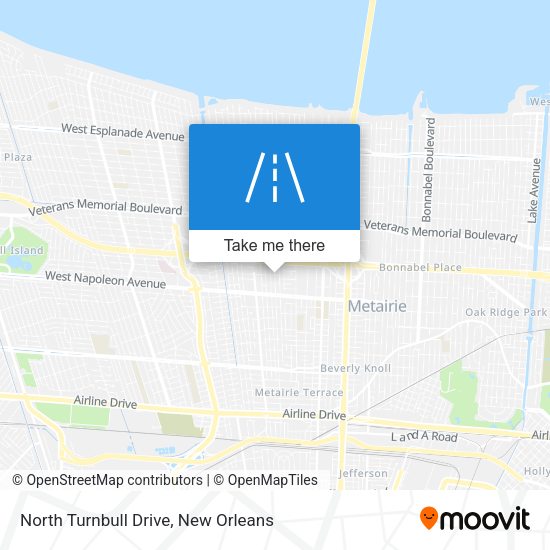 Mapa de North Turnbull Drive