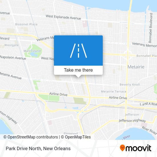 Mapa de Park Drive North