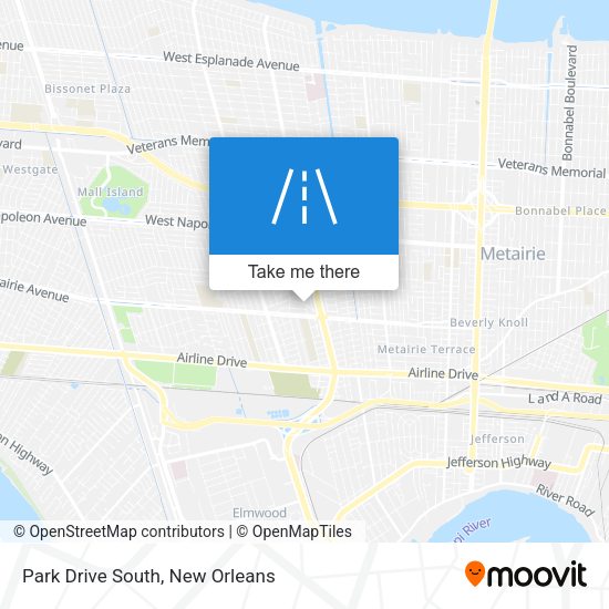 Mapa de Park Drive South