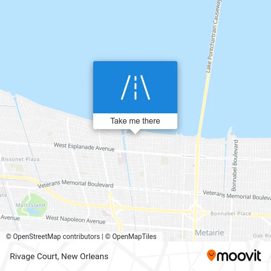 Rivage Court map