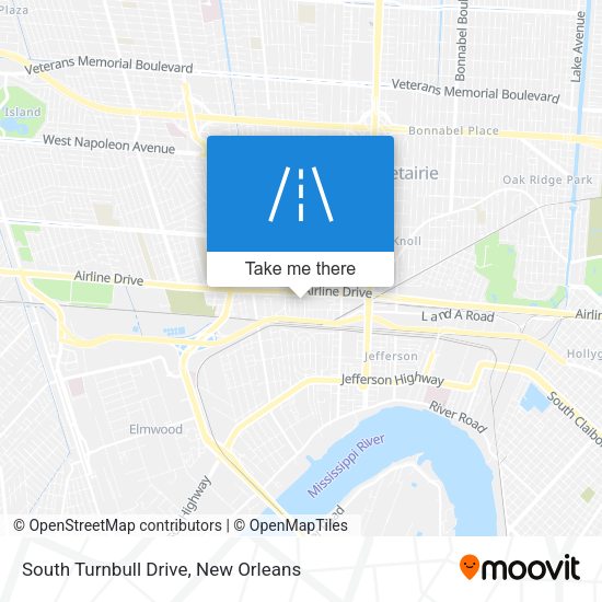 South Turnbull Drive map