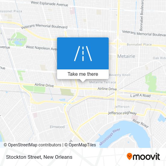 Mapa de Stockton Street