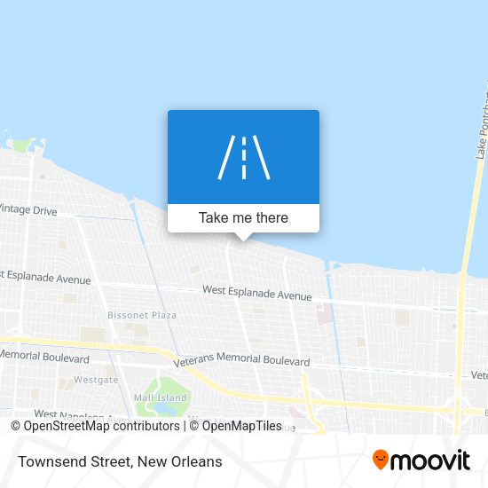 Townsend Street map