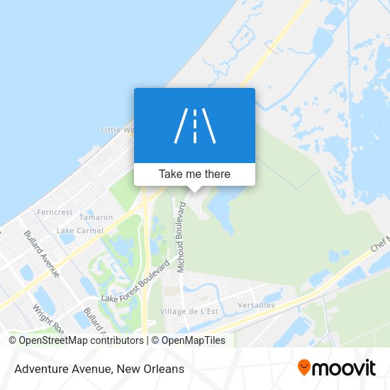 Adventure Avenue map
