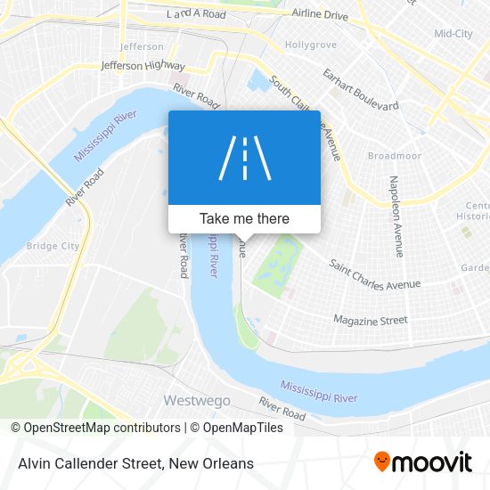Mapa de Alvin Callender Street