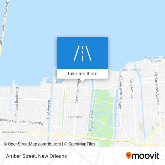Mapa de Amber Street
